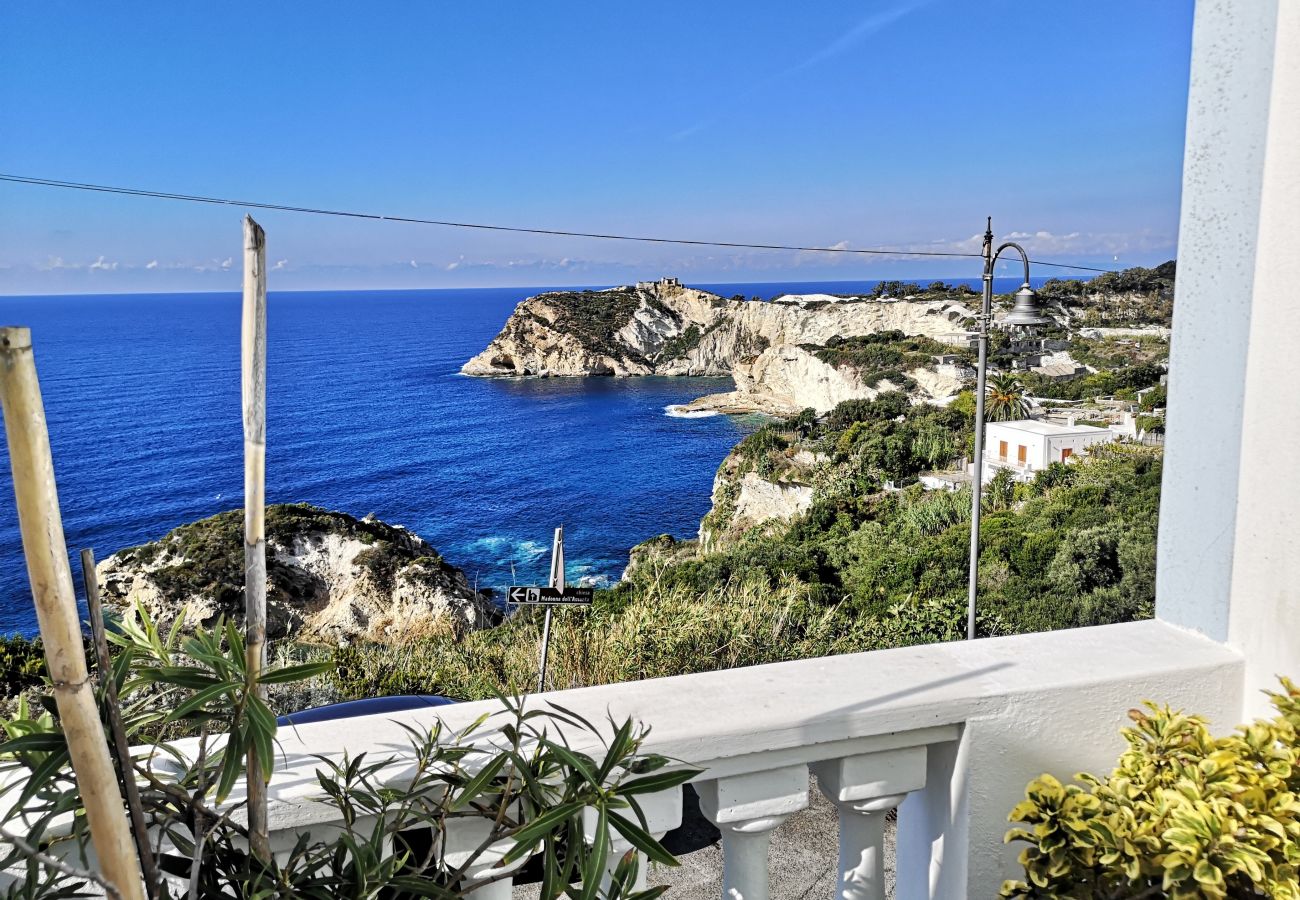Affitto per camere a Ponza - b&b Casa d'aMare  - matrimoniale con terrazzo vist
