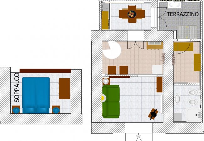 Appartamento a Ponza - Turistcasa - Chiaia 33 -