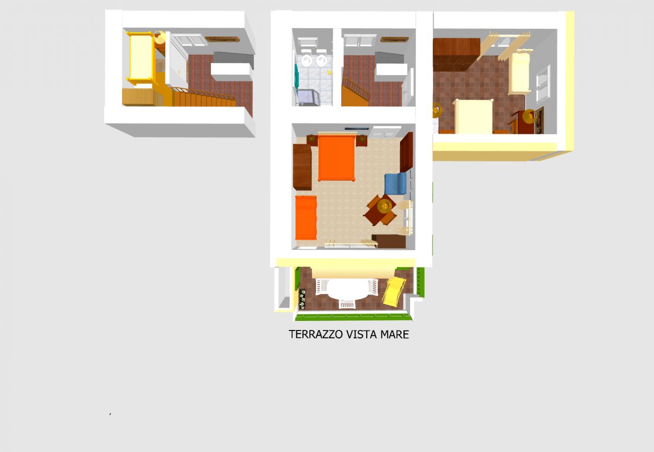 Appartamento a Ponza - Turistcasa - Il soldino 46 -