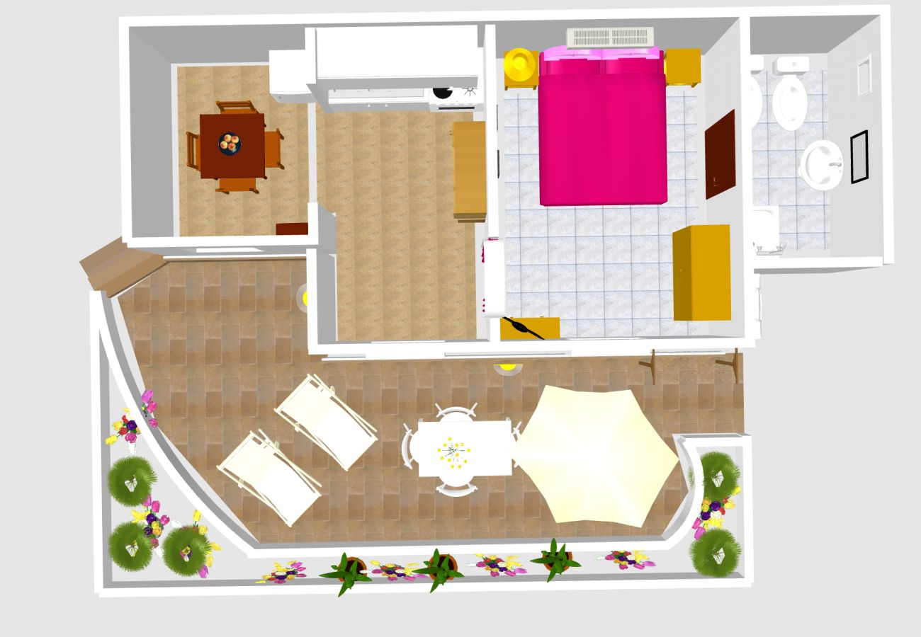 Ferienwohnung in Ponza - Turistcasa - Scotti 26 -