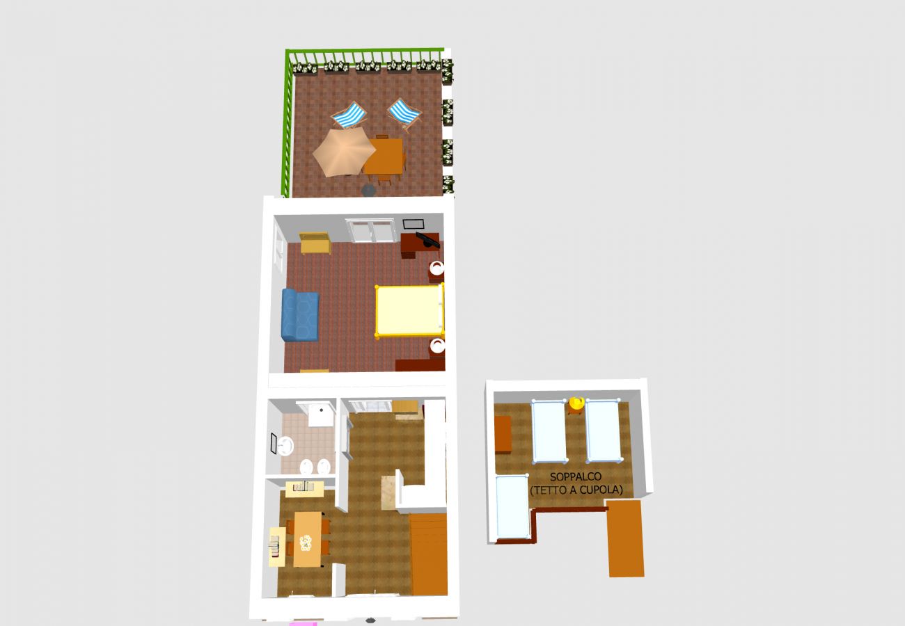 Ferienwohnung in Ponza - Turistcasa - Scotti 36 -