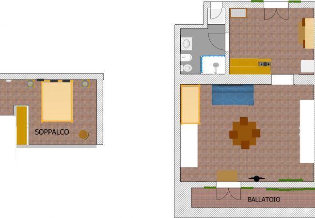 Wohnung in Ponza - Turistcasa - Il Ballatoio 82 -