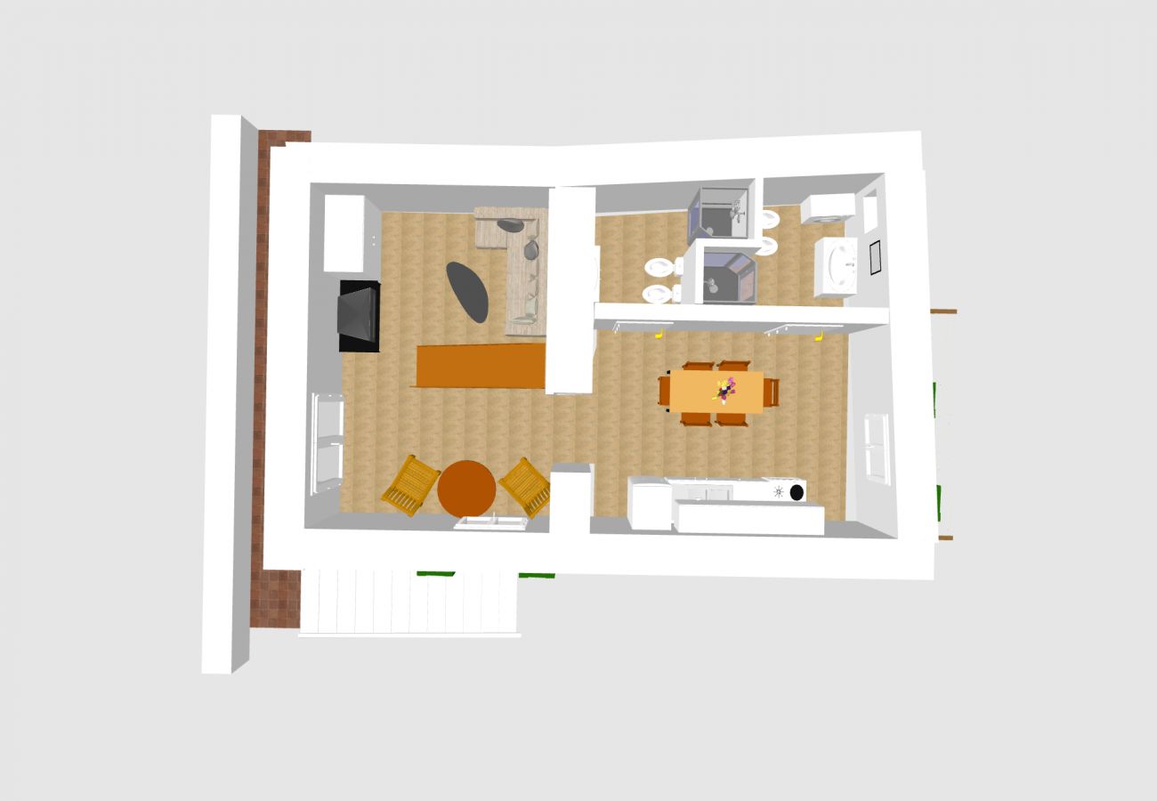 Ferienwohnung in Ponza - Turistcasa - Il Ballatoio 83 -