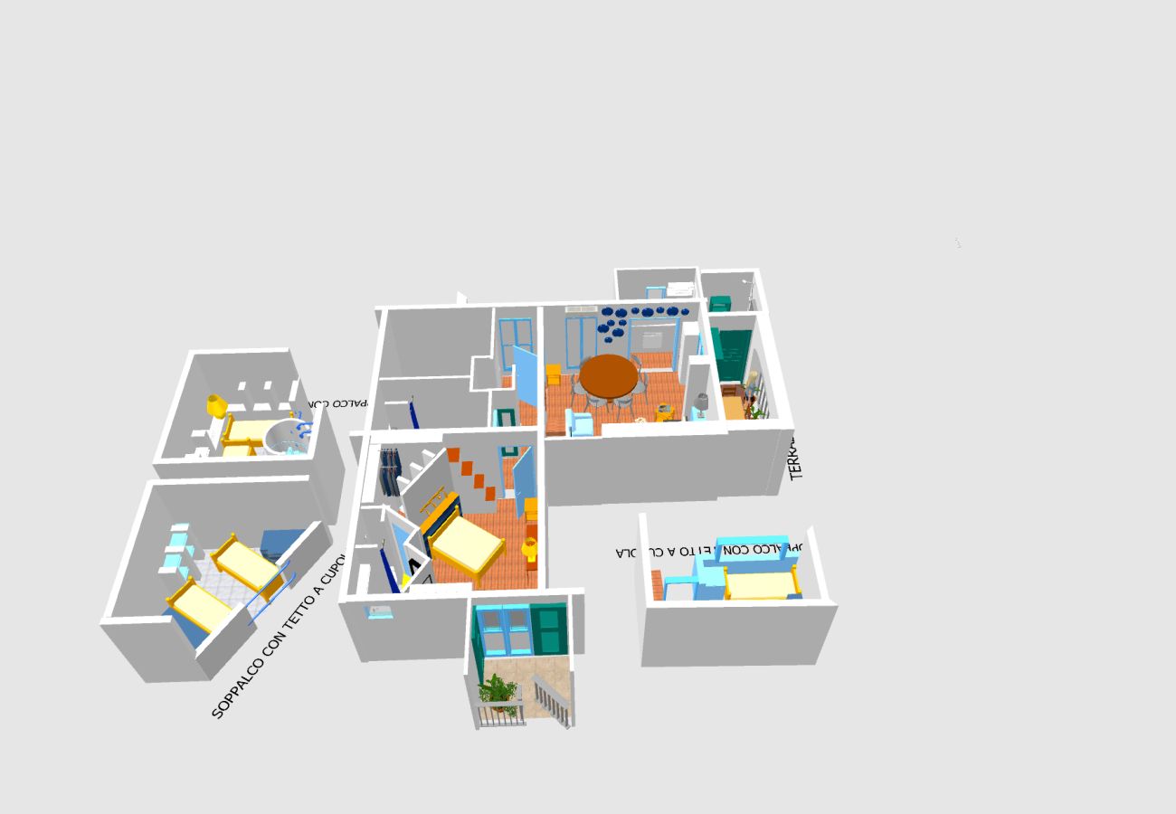 Ferienwohnung in Ponza - Turistcasa - La casa della bella Lucia -