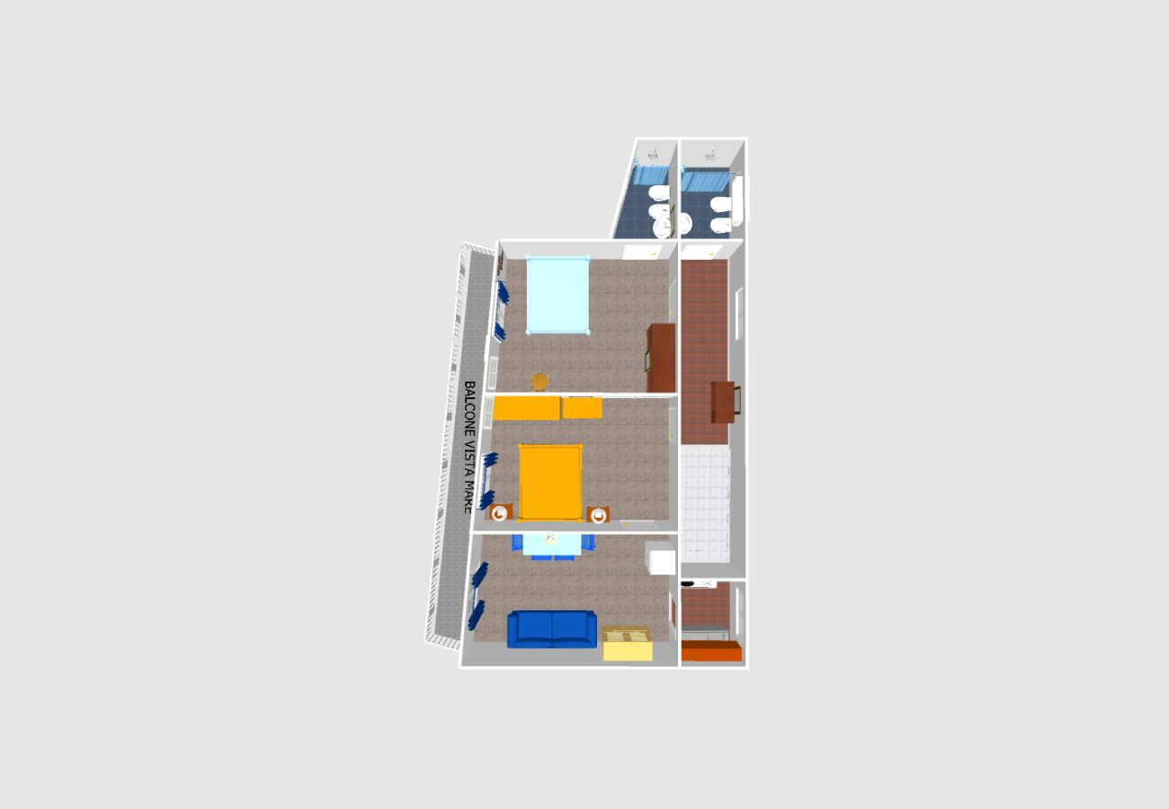Ferienwohnung in Ponza - Turistcasa - Porto sicuro