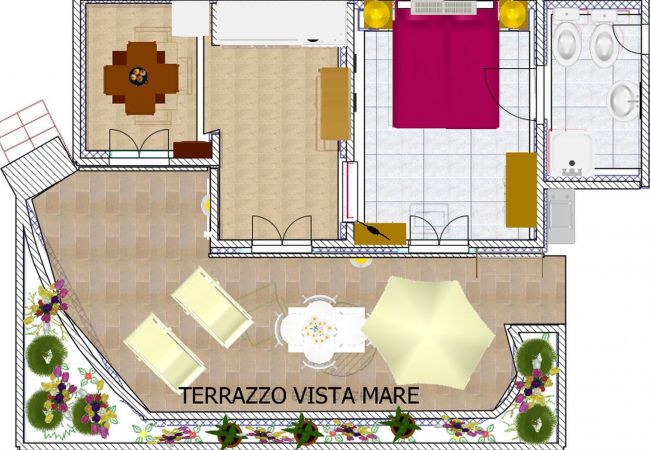 Apartment in Ponza - Turistcasa - Scotti 26 -