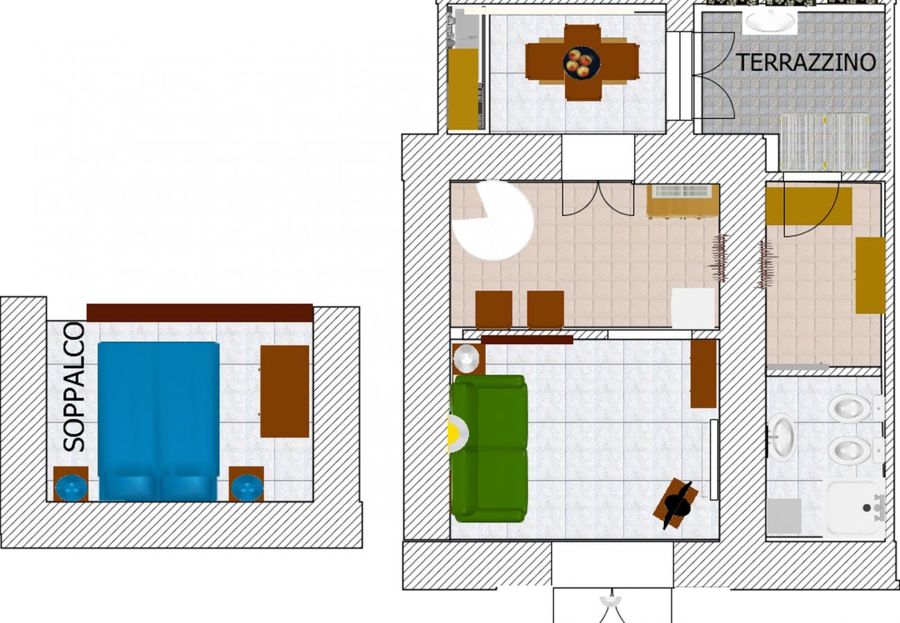 Appartement à Ponza - Turistcasa - Chiaia 33 -