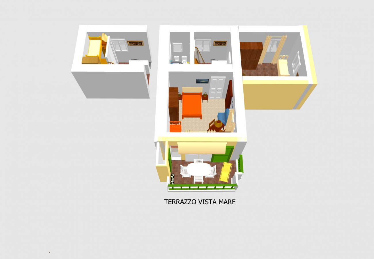 Appartement à Ponza - Turistcasa - Il soldino 46 -