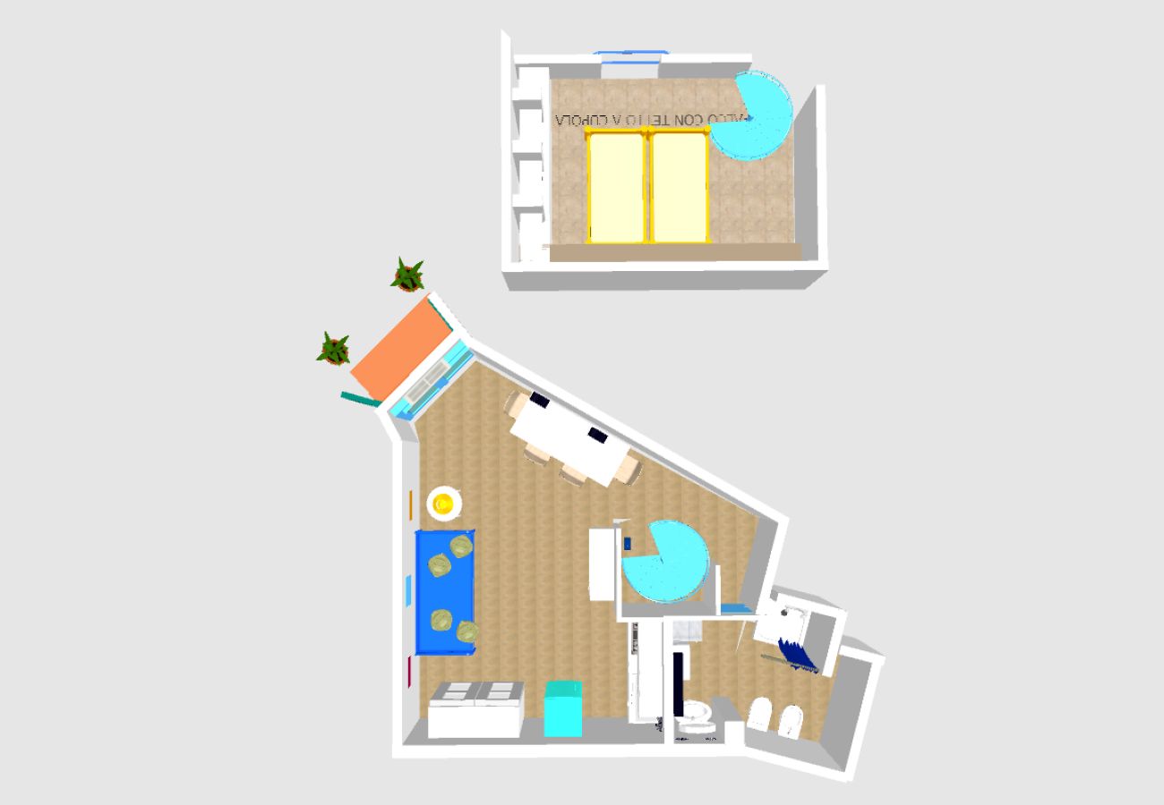 Appartement à Ponza - Turistcasa - Turchese -