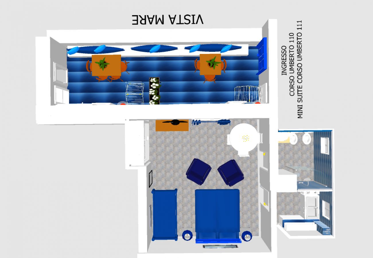 Апартаменты на Ponza - Turistcasa - Corso Umberto 110 -
