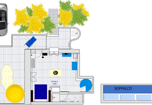 Апартаменты на Ponza - Turistcasa - Piana 92 -