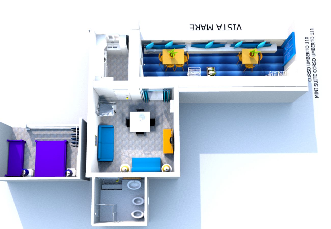 Апартаменты на Ponza - Turistcasa - Mini Suite Corso Umberto 111